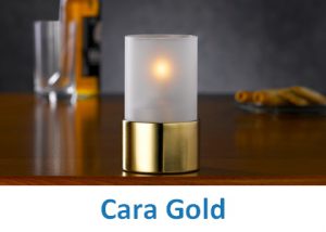 Lampki dekoracyjne Heliotron: model Cara Gold - szczegóły
