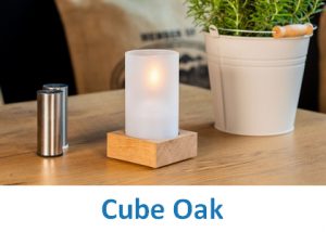 Lampki dekoracyjne Heliotron: model Cube Oak - szczegóły