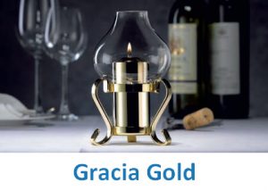 Lampki dekoracyjne Heliotron: model Gracia Gold - szczegóły
