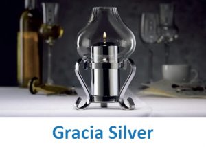 Lampki dekoracyjne Heliotron: model Gracia Silver - szczegóły