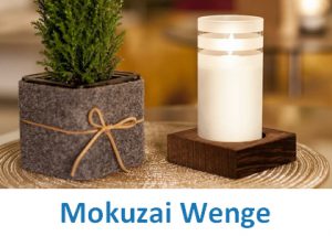 Lampki dekoracyjne Heliotron: model Mokuzai Wenge - szczegóły