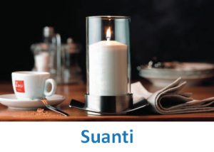 Lampki dekoracyjne Heliotron: model Suanti - szczegóły