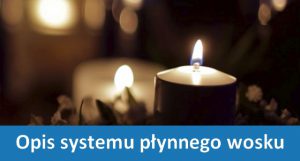 Lampki i świece dekoracyjne na płynny wosk - opis systemu płynnego wosku