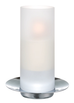 Lampka dekoracyjna na płynny wosk Heliotron Leggera Chrome