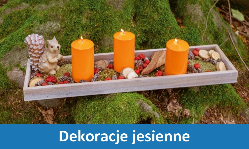 Tworzenie dekoracji - pomysł na dekoracje jesienne